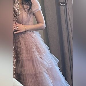 Beautiful prom dress size 2 for sale .